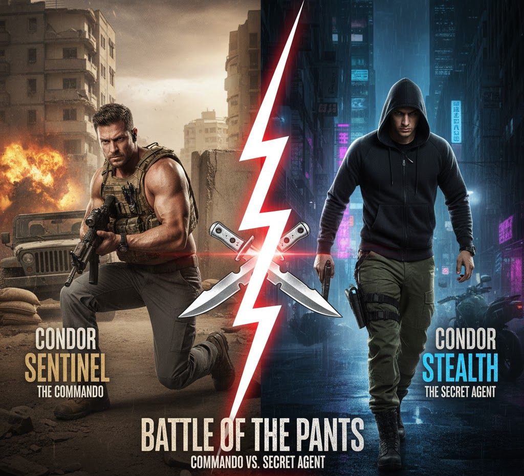 The Battle of the Pants: Condor Sentinel vs. Condor Stealth Operator